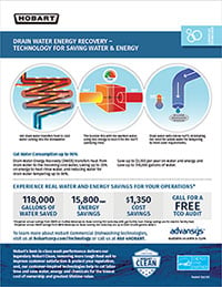 Hobart Drain Water Energy Recovery Overview